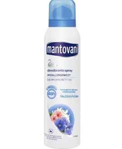 MANTOVANI DEO SPRAY TALCO E FIORI BIANCHI 150 ML