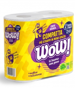 WOW IGIENICA COMPATTA 4 ROTOLI 2V