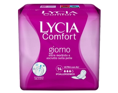 LYCIA ASSORBENTI COMFORT ULTRA GIORNO CON ALI X14